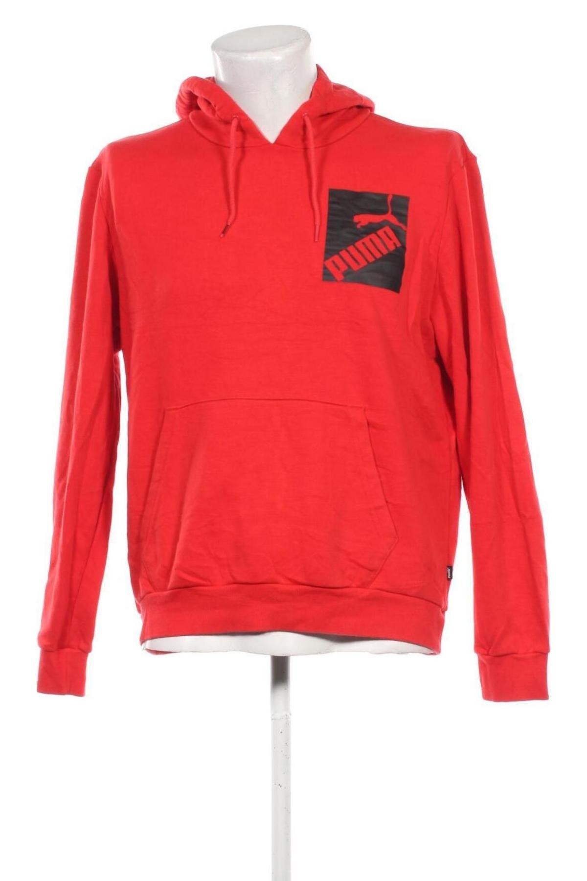 Herren Sweatshirt PUMA, Größe L, Farbe Rot, Preis 31,99 €