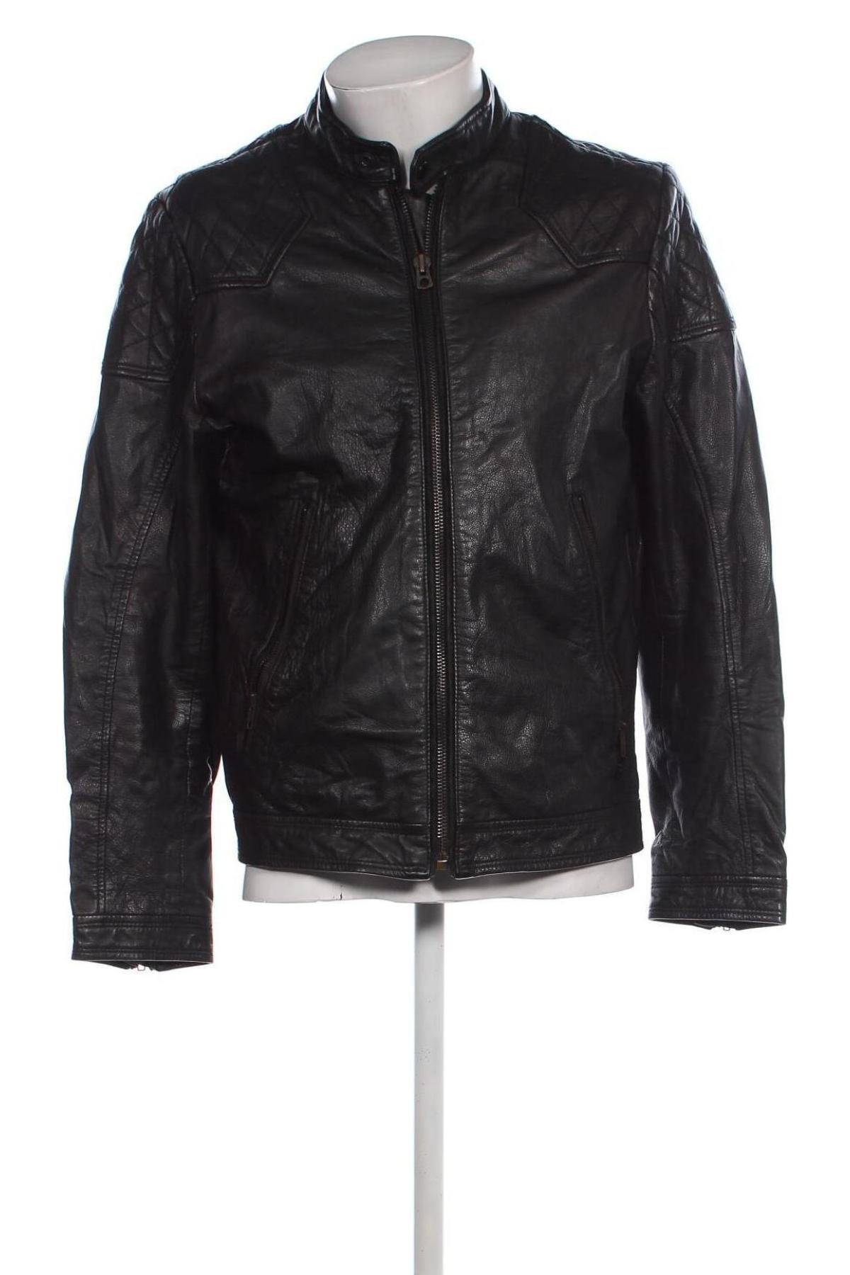 Herren Lederjacke Diesel, Größe L, Farbe Schwarz, Preis 328,49 €