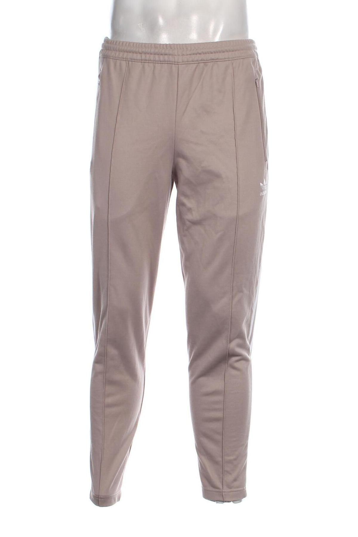 Herren Sporthose Adidas, Größe M, Farbe Beige, Preis € 33,99