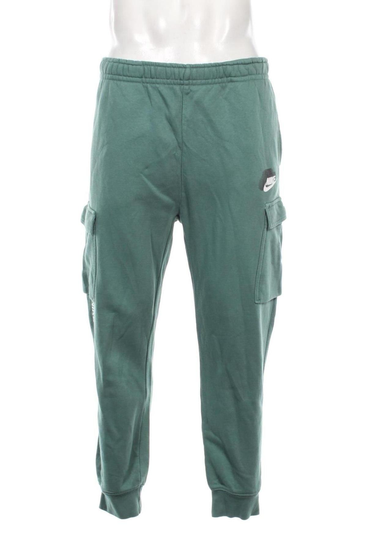 Pantaloni trening de bărbați Nike, Mărime M, Culoare Verde, Preț 157,99 Lei