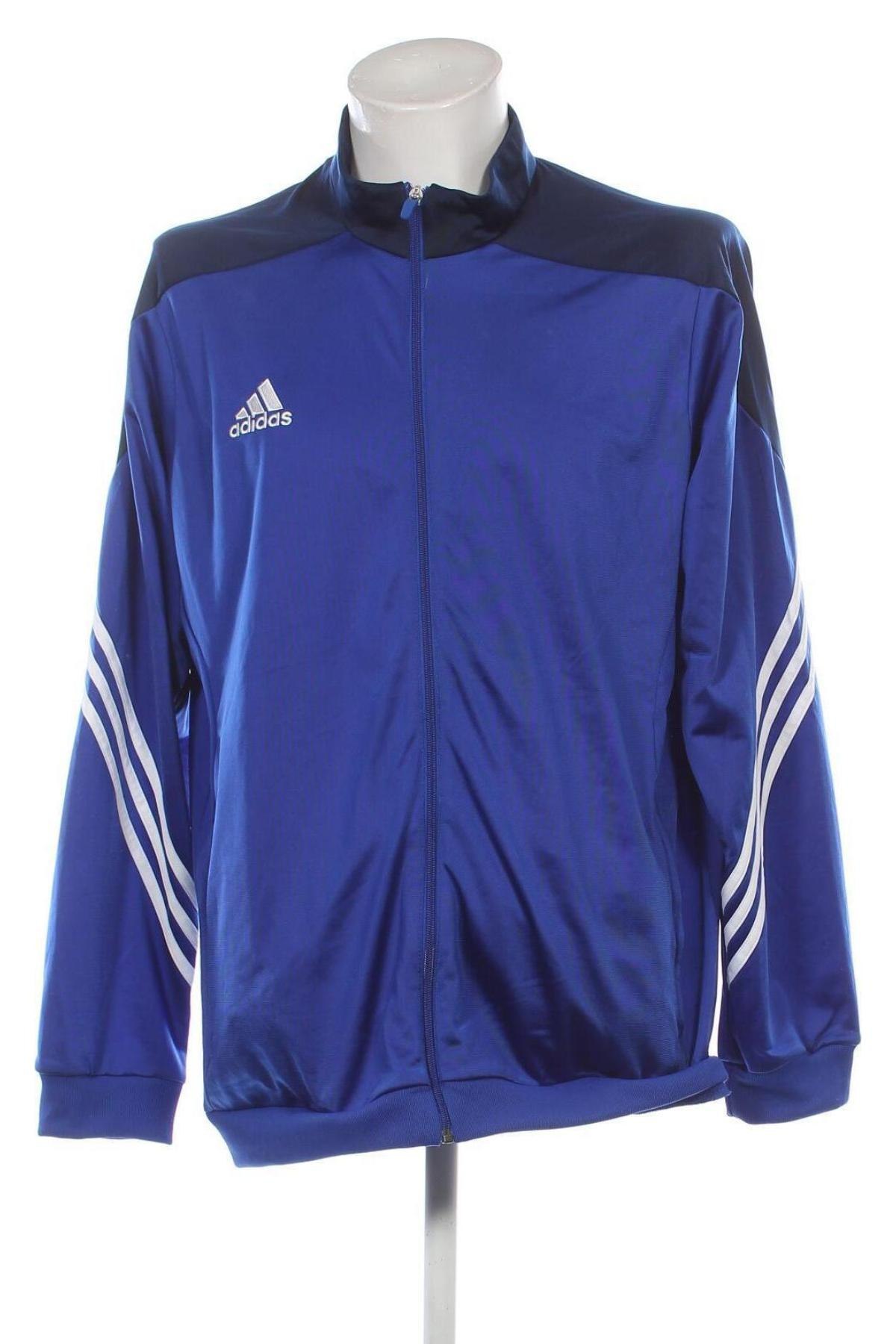 Męska bluza sportowa Adidas, Rozmiar XXL, Kolor Niebieski, Cena 124,99 zł