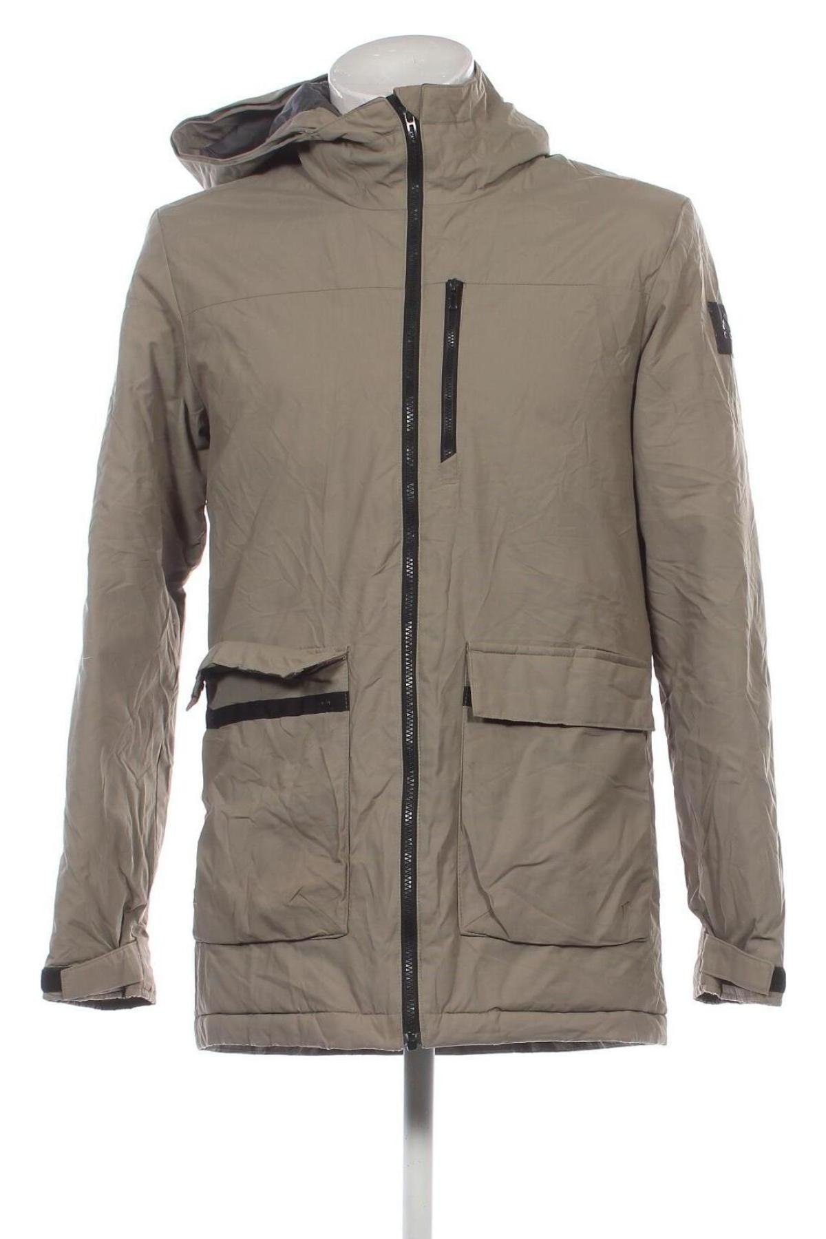 Herrenjacke Adidas, Größe S, Farbe Beige, Preis 80,99 €