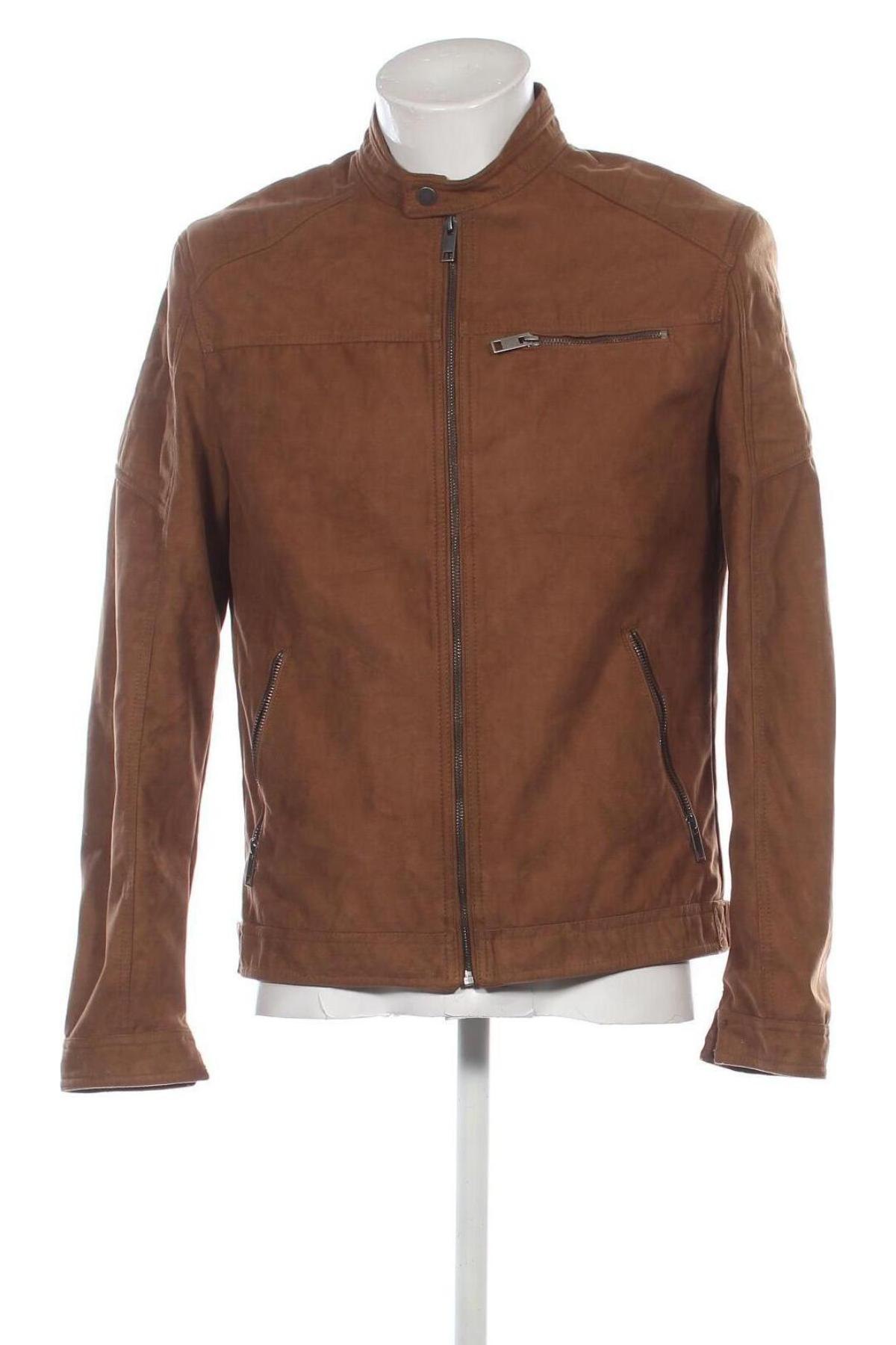 Herrenjacke Jack & Jones, Größe L, Farbe Braun, Preis 21,49 €