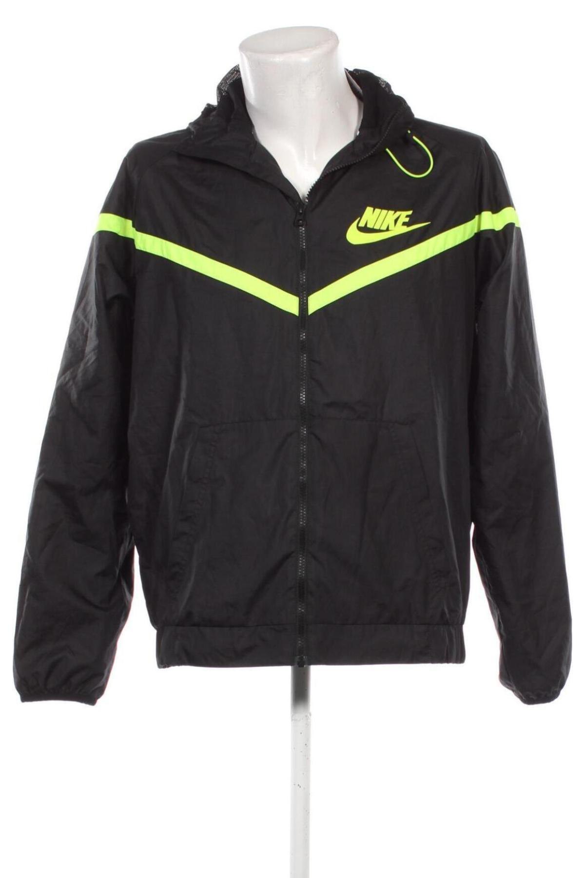 Herrenjacke Nike, Größe L, Farbe Schwarz, Preis 54,99 €