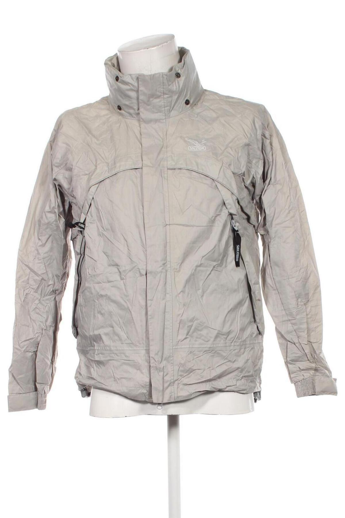 Herrenjacke Salewa, Größe M, Farbe Grau, Preis 94,99 €