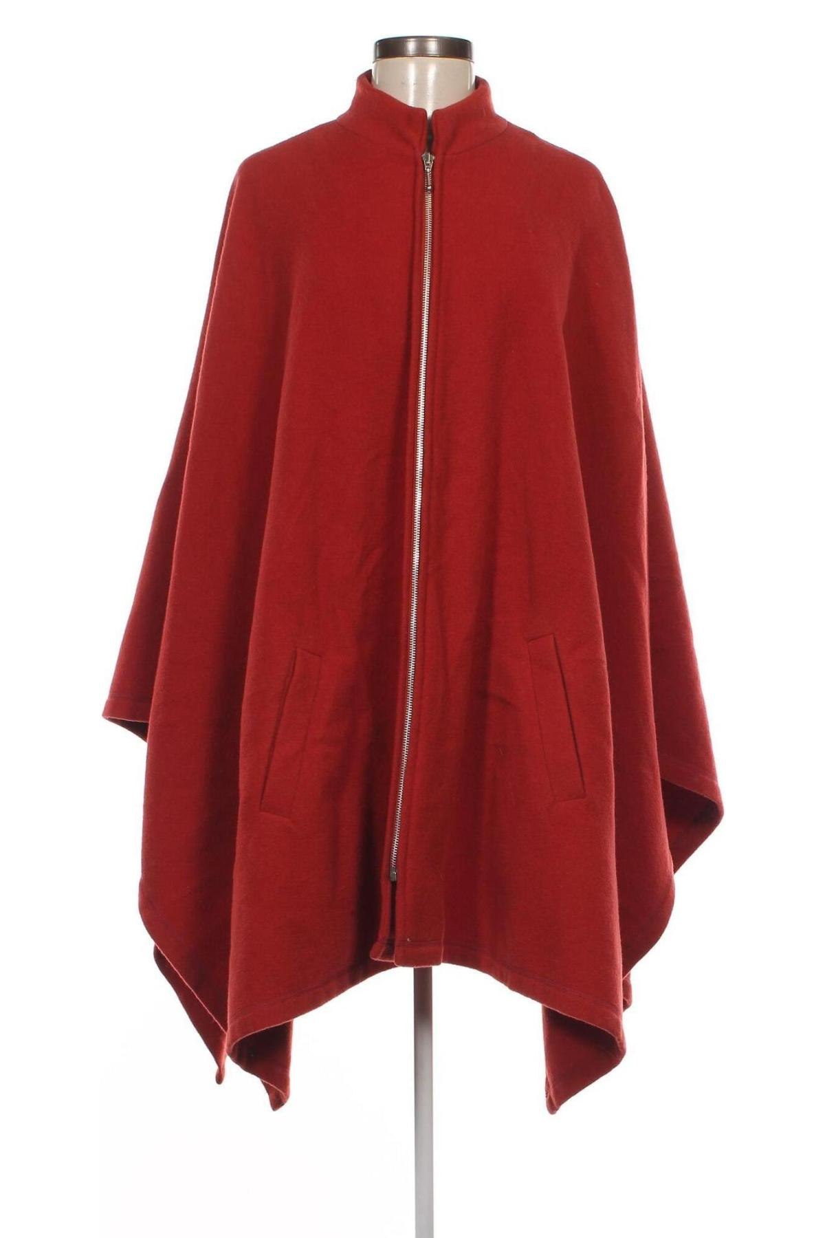 Poncho, Größe L, Farbe Rot, Preis € 20,49