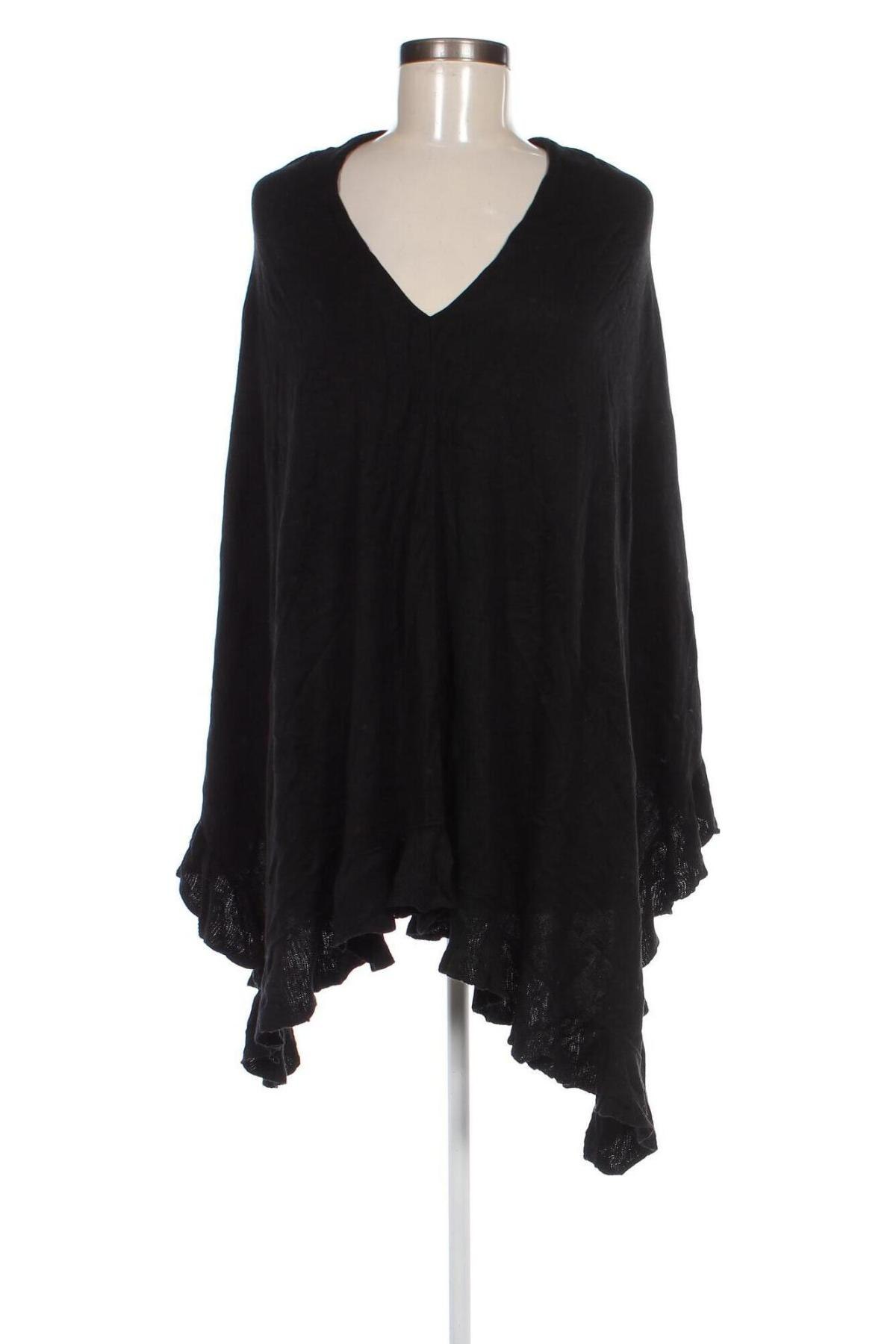 Poncho H&M, Mărime L, Culoare Negru, Preț 45,99 Lei