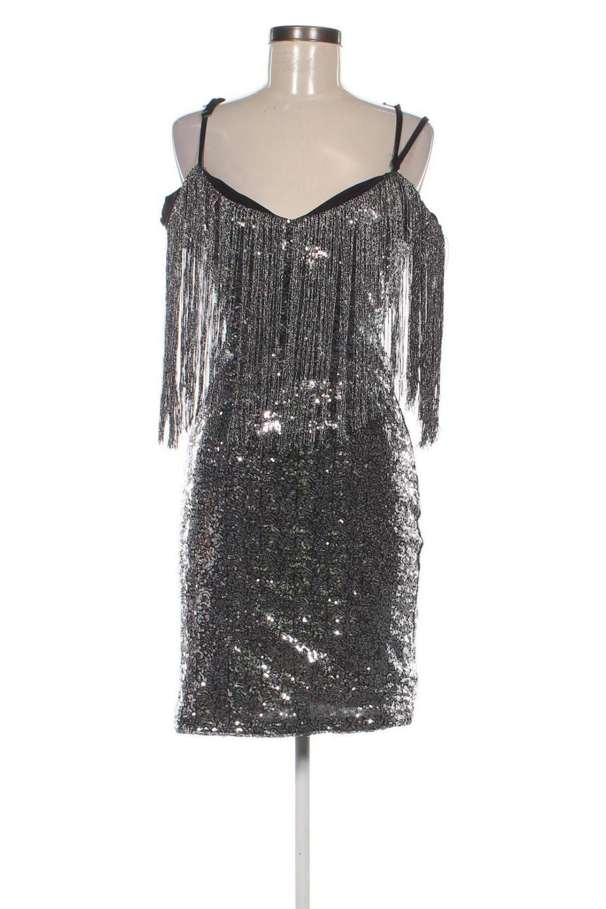 Kleid, Größe M, Farbe Silber, Preis € 29,68