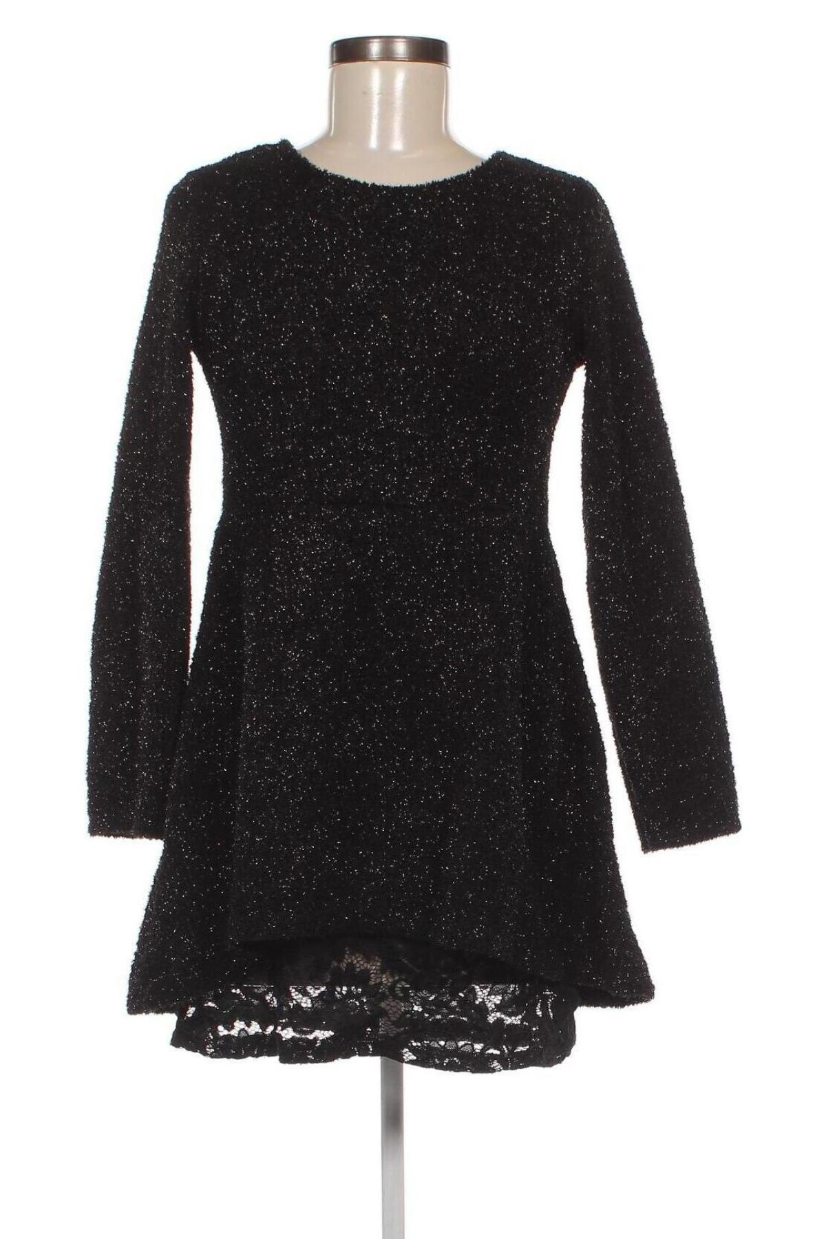 Kleid Made In Italy, Größe M, Farbe Schwarz, Preis 10,49 €