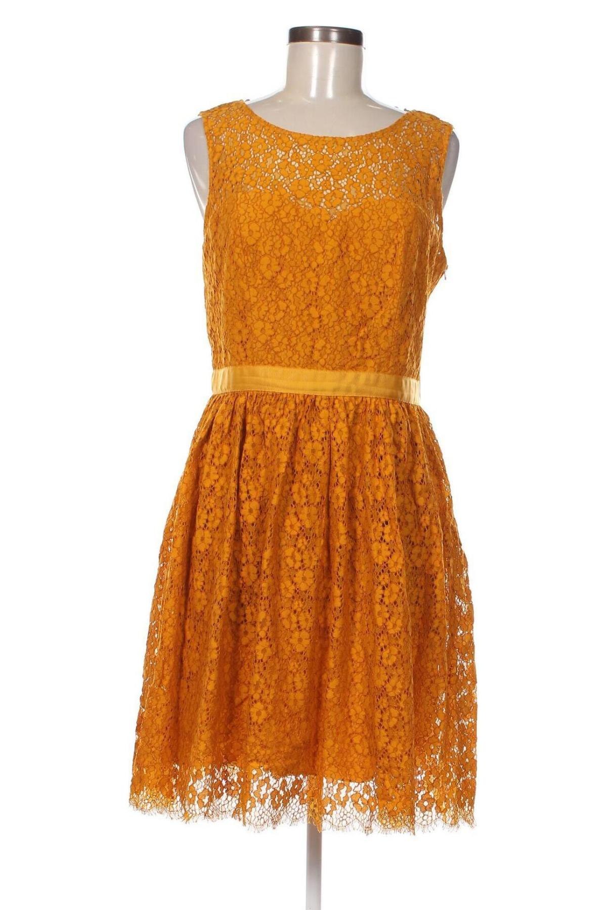 Kleid Naf Naf, Größe M, Farbe Orange, Preis 17,49 €