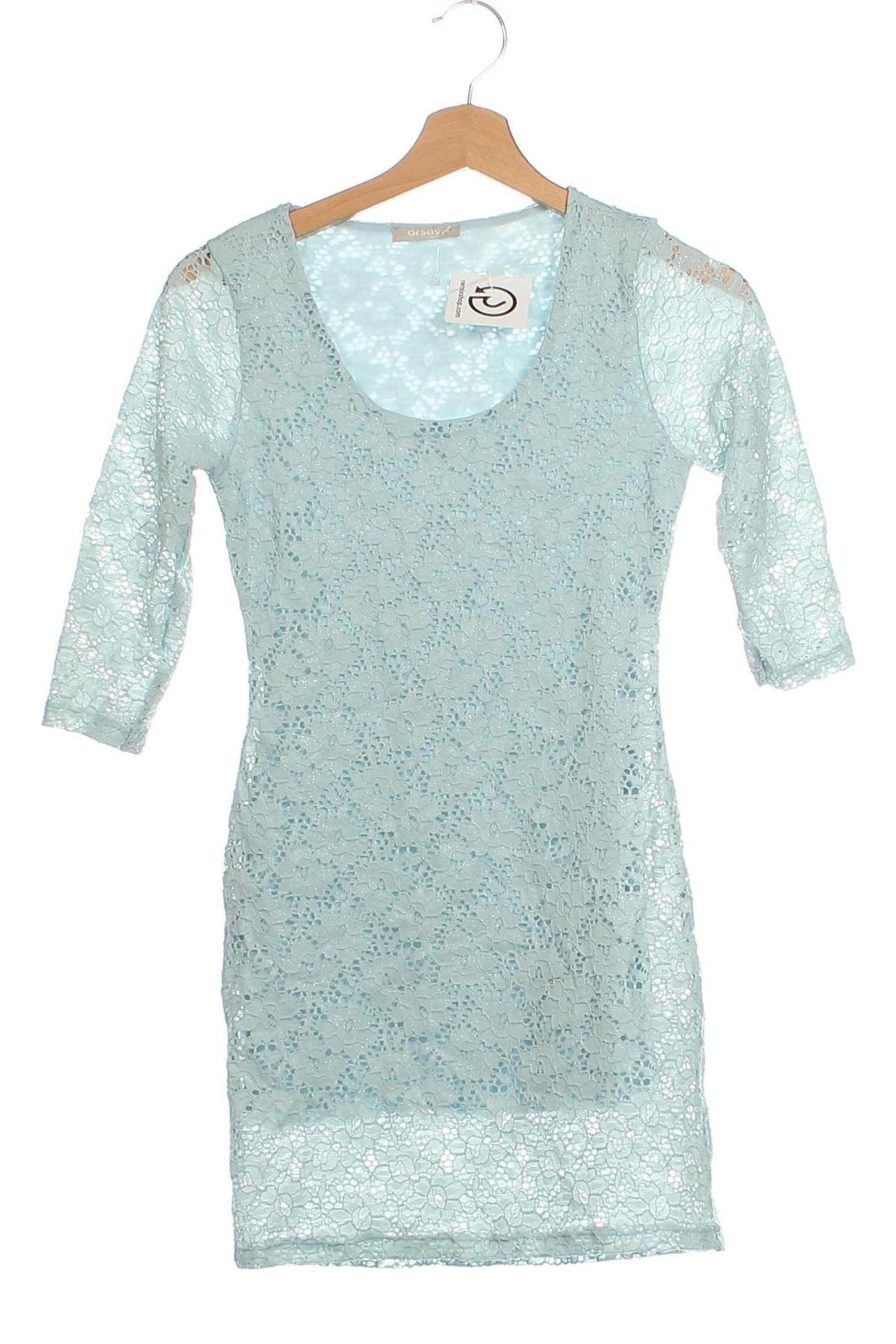 Kleid Orsay, Größe XS, Farbe Blau, Preis 14,99 €