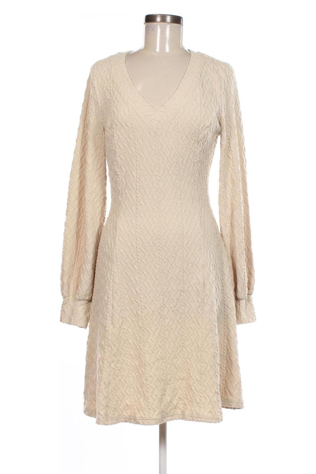 Kleid SHEIN, Größe L, Farbe Beige, Preis 9,99 €