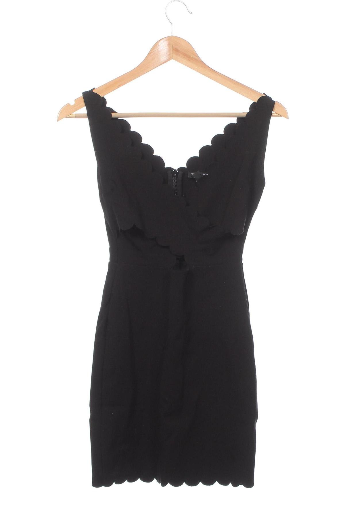 Kleid Topshop, Größe XS, Farbe Schwarz, Preis 23,99 €