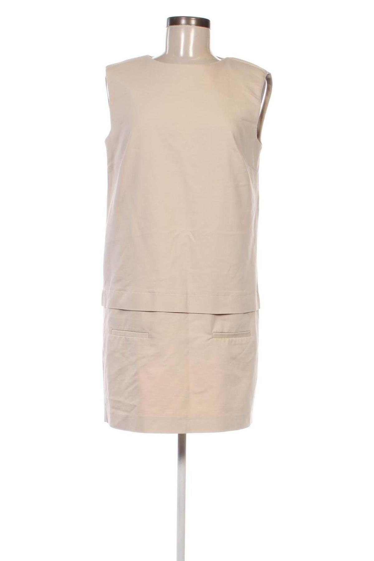 Kleid Zara, Größe XL, Farbe Beige, Preis € 13,81