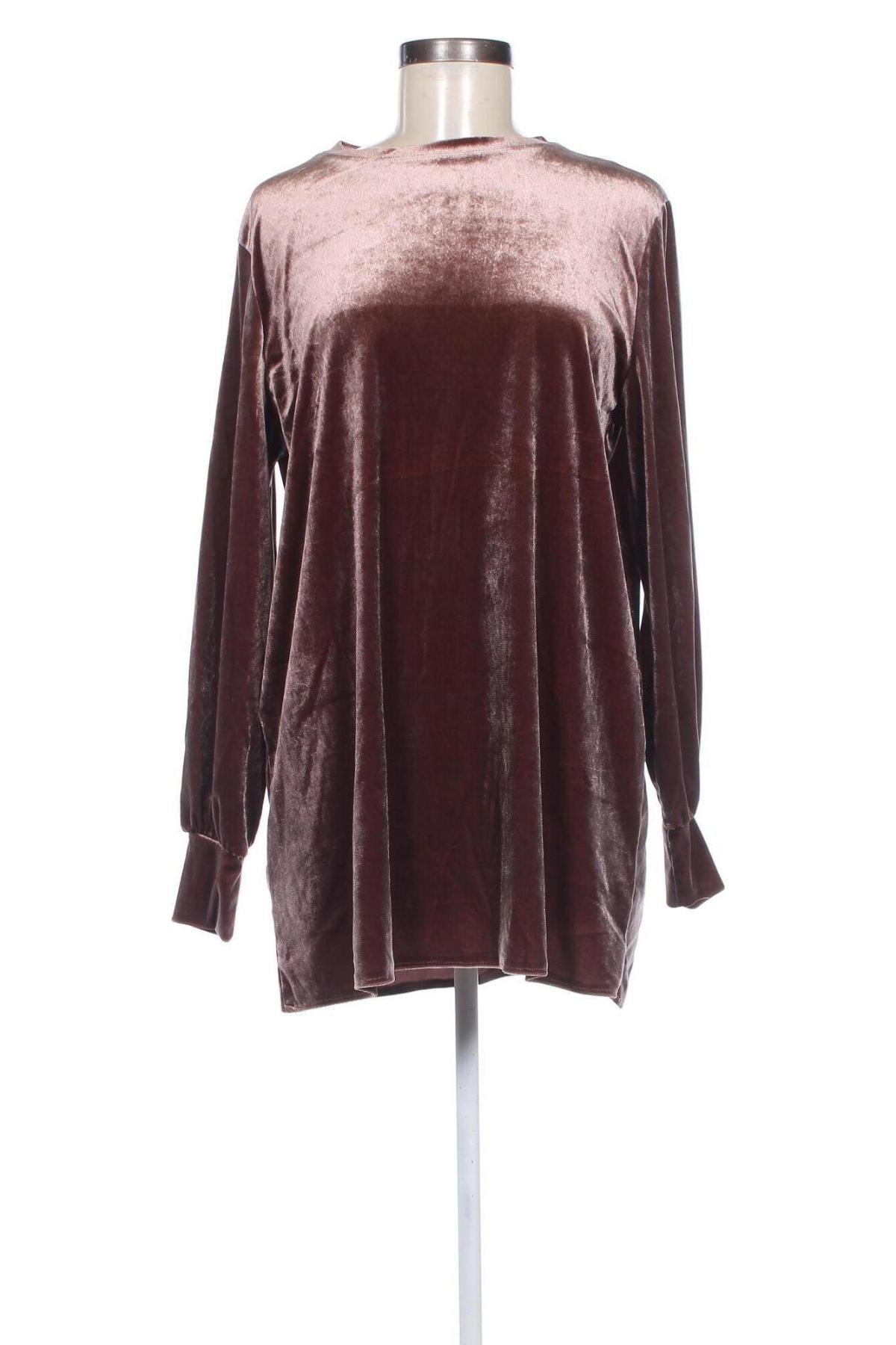 Kleid Zara, Größe L, Farbe Braun, Preis 10,99 €