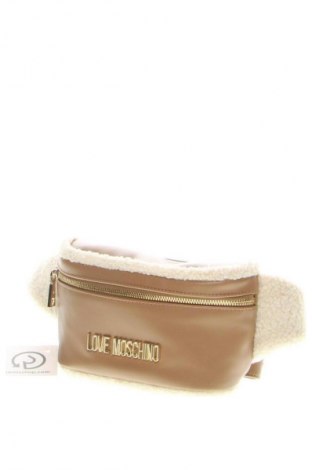 Чанта за кръст Love Moschino, Цвят Кафяв, Цена 204,00 лв.