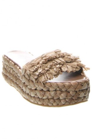 Γυναικείες παντόφλες Couleur Pourpre, Μέγεθος 38, Χρώμα  Μπέζ, Τιμή 26,05 €