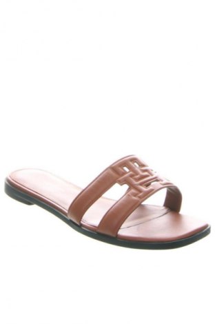 Γυναικείες παντόφλες Tommy Hilfiger, Μέγεθος 39, Χρώμα Καφέ, Τιμή 109,99 €