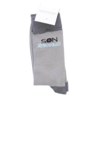 Strümpfe Sondag & Sons, Größe L, Farbe Grau, Preis € 8,99