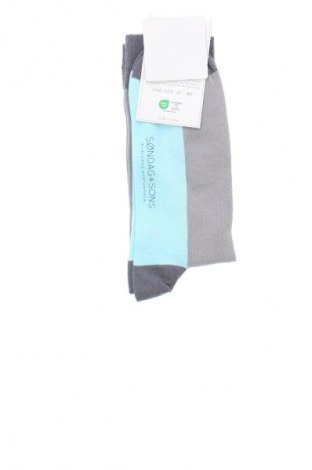 Strümpfe Sondag & Sons, Größe L, Farbe Grau, Preis € 8,99