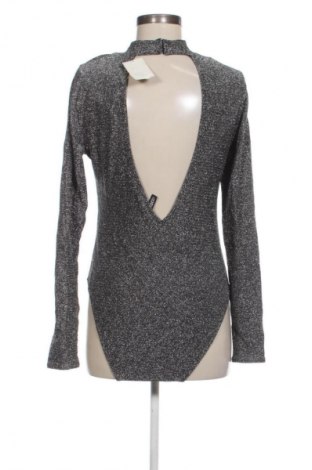 Damenbluse-Body H&M Divided, Größe L, Farbe Silber, Preis 7,99 €
