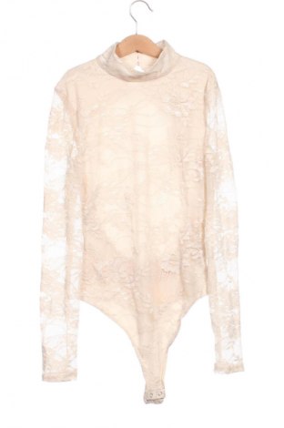 Damska bluzka-body NA-KD, Rozmiar S, Kolor Beżowy, Cena 46,99 zł