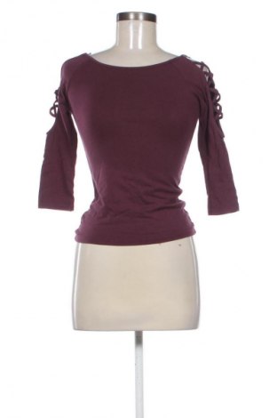 Γυναικεία μπλούζα Amisu, Μέγεθος S, Χρώμα Βιολετί, Τιμή 10,00 €