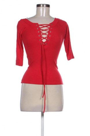 Bluză de femei Amisu, Mărime XS, Culoare Roșu, Preț 50,00 Lei
