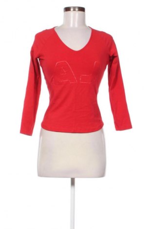 Γυναικεία μπλούζα Armani Jeans, Μέγεθος M, Χρώμα Κόκκινο, Τιμή 62,98 €