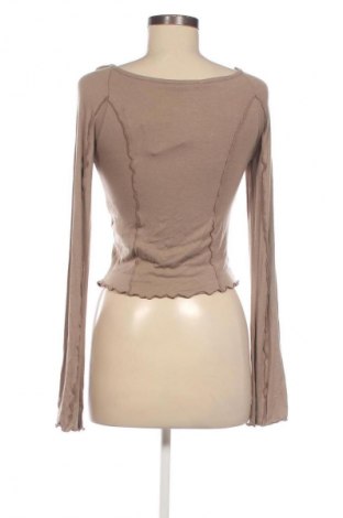 Damen Shirt Bershka, Größe M, Farbe Beige, Preis 15,86 €