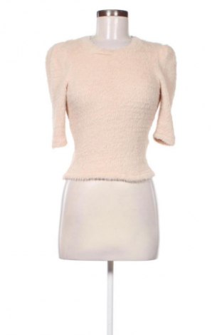 Дамска блуза Bershka, Размер M, Цвят Бежов, Цена 19,00 лв.