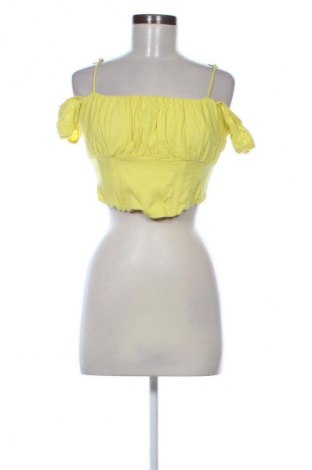 Damen Shirt Bershka, Größe M, Farbe Gelb, Preis 9,72 €