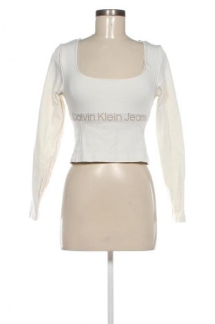 Dámská halenka Calvin Klein Jeans, Velikost S, Barva Krémová, Cena  696,00 Kč