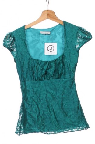 Дамска блуза Clockhouse, Размер S, Цвят Зелен, Цена 19,00 лв.