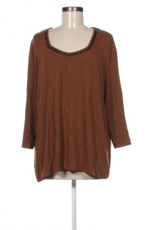 Bluzka damska Delmod, Rozmiar XXL, Kolor Brązowy, Cena 44,94 zł