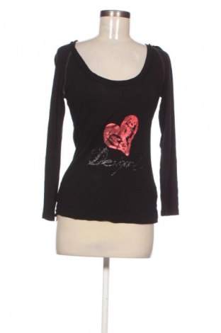 Bluzka damska Desigual, Rozmiar M, Kolor Czarny, Cena 294,83 zł