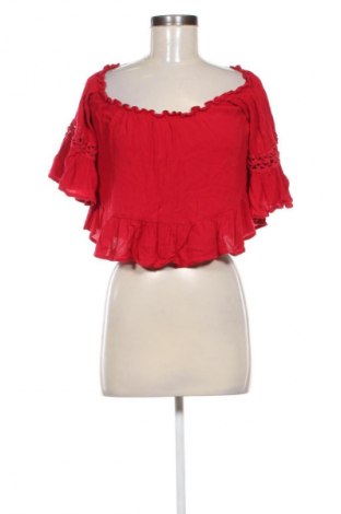 Dámská halenka Fb Sister, Velikost S, Barva Červená, Cena  241,00 Kč