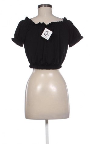 Дамска блуза Gina Tricot, Размер M, Цвят Черен, Цена 20,00 лв.