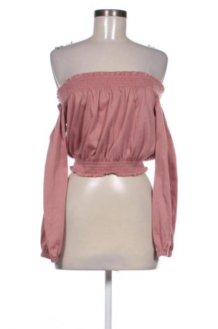 Bluzka damska H&M, Rozmiar S, Kolor Popielaty róż, Cena 43,68 zł