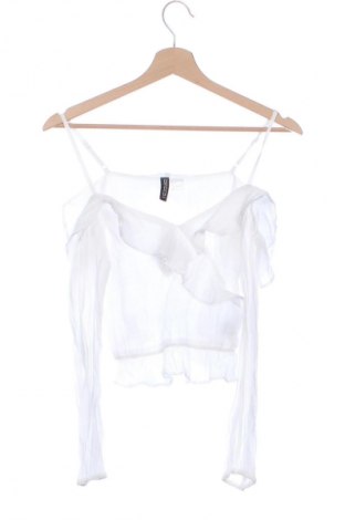 Bluzka damska H&M Divided, Rozmiar XS, Kolor Biały, Cena 43,68 zł