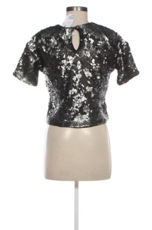 Дамска блуза H&M Divided, Размер XS, Цвят Сребрист, Цена 31,00 лв.