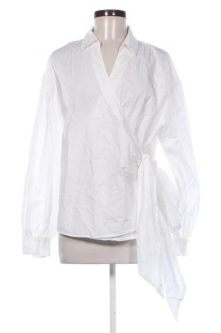 Damen Shirt H&M L.O.G.G., Größe L, Farbe Weiß, Preis 9,72 €