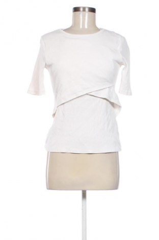 Γυναικεία μπλούζα H&M Mama, Μέγεθος M, Χρώμα Εκρού, Τιμή 10,00 €