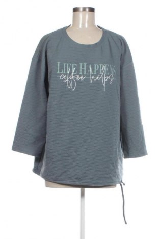 Дамска блуза Janina, Размер L, Цвят Зелен, Цена 7,99 лв.