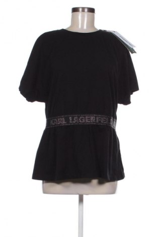 Γυναικεία μπλούζα Karl Lagerfeld, Μέγεθος XL, Χρώμα Μαύρο, Τιμή 110,49 €