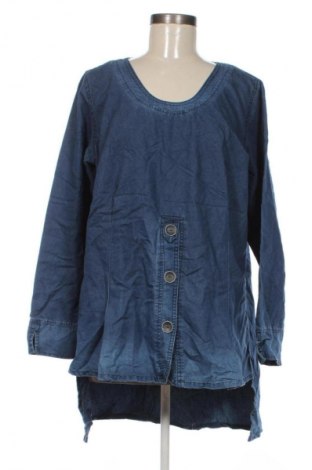 Дамска блуза Kekoo, Размер L, Цвят Син, Цена 11,99 лв.