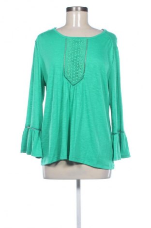 Γυναικεία μπλούζα Liz Claiborne, Μέγεθος L, Χρώμα Πράσινο, Τιμή 9,72 €