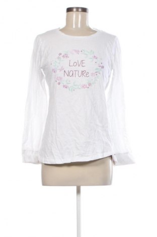 Дамска блуза Made With Love, Размер M, Цвят Бял, Цена 9,99 лв.