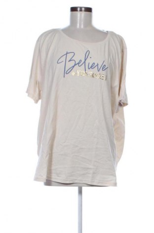 Damen Shirt Maxi Blue, Größe 4XL, Farbe Beige, Preis 10,00 €