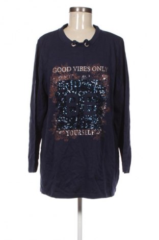 Дамска блуза Mia Moda, Размер XXL, Цвят Син, Цена 27,99 лв.